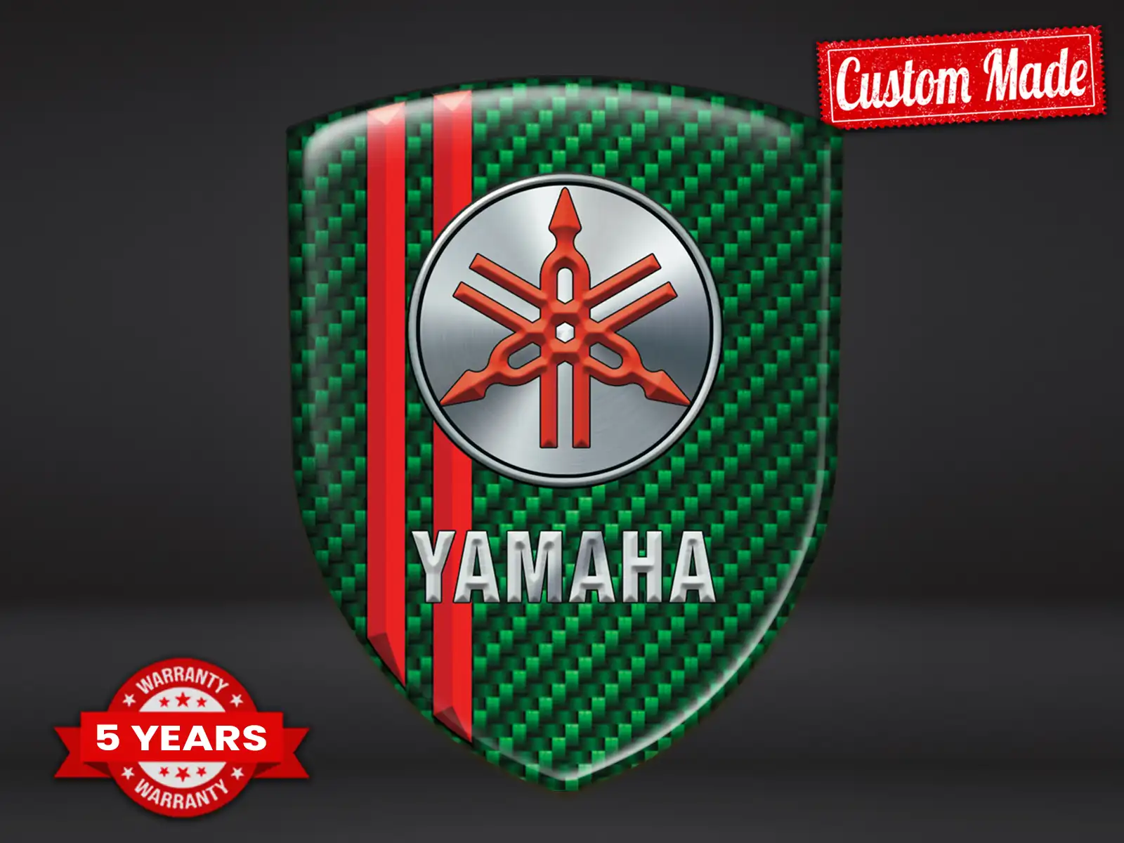 Yamaha Pegatinas Silicona Auto Pro Máximo Duradero Diseño Estiloso